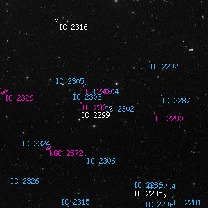 DSS image of IC 2302
