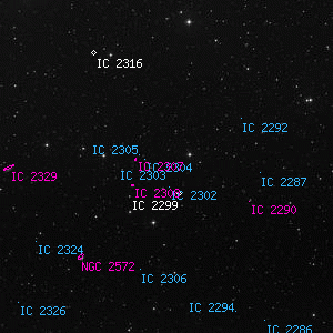 DSS image of IC 2303