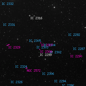 DSS image of IC 2304