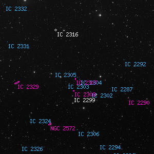 DSS image of IC 2305