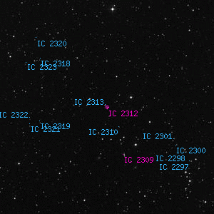 DSS image of IC 2312