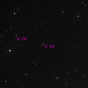 DSS image of IC 231