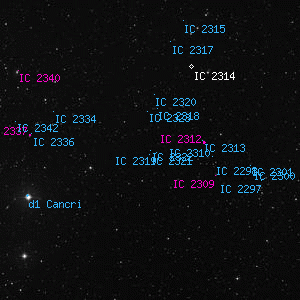 DSS image of IC 2322