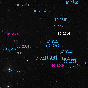 DSS image of IC 2323