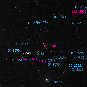 DSS image of IC 2340