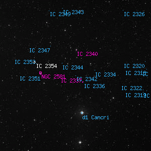 DSS image of IC 2342