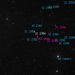 DSS image of IC 2351