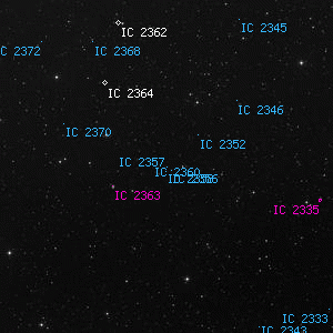 DSS image of IC 2357