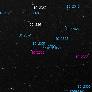 DSS image of IC 2358