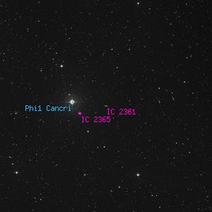 DSS image of IC 2361
