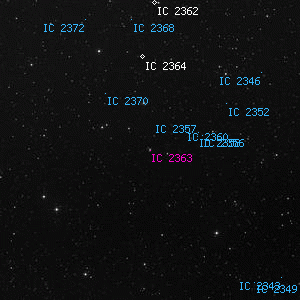 DSS image of IC 2363