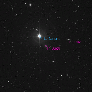 DSS image of IC 2365