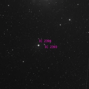 DSS image of IC 2393