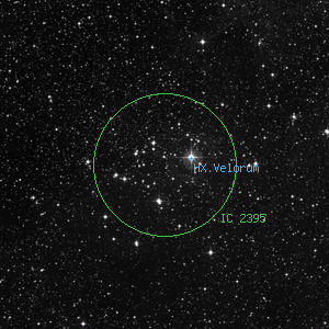 DSS image of IC 2395