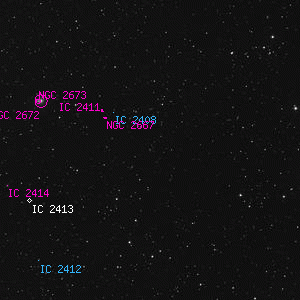 DSS image of IC 2399
