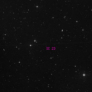 DSS image of IC 23