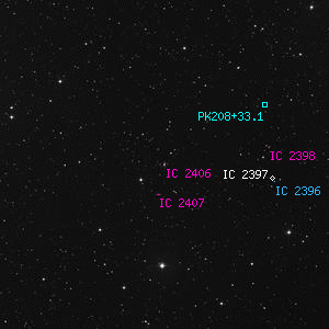 DSS image of IC 2406