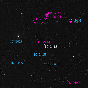 DSS image of IC 2413
