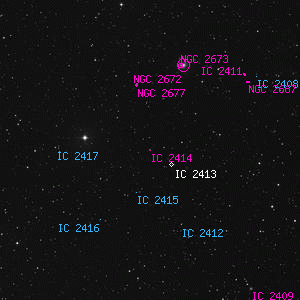 DSS image of IC 2414