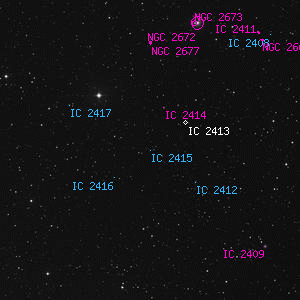 DSS image of IC 2415