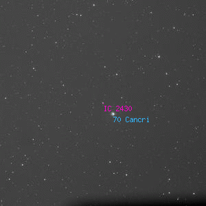 DSS image of IC 2430