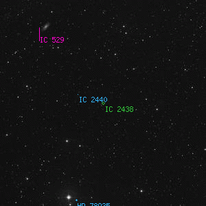 DSS image of IC 2438