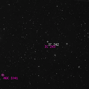 DSS image of IC 243