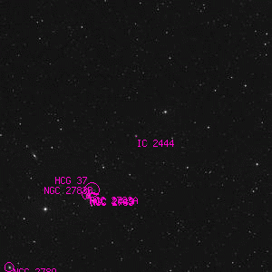 DSS image of IC 2444
