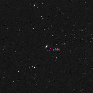 DSS image of IC 2446