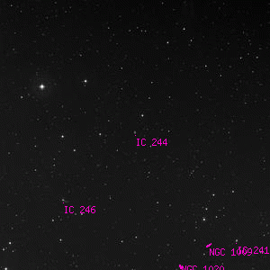DSS image of IC 244