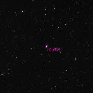 DSS image of IC 2450