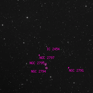 DSS image of IC 2454