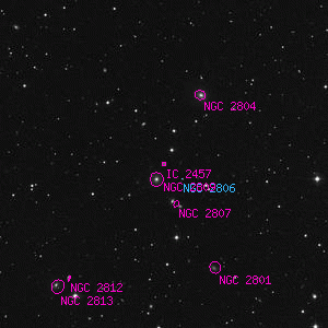 DSS image of IC 2457