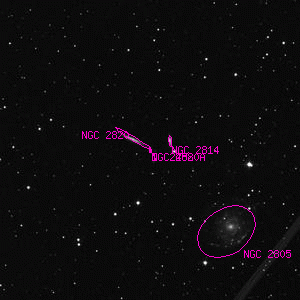 DSS image of IC 2458