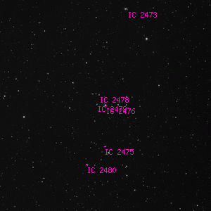 DSS image of IC 2476