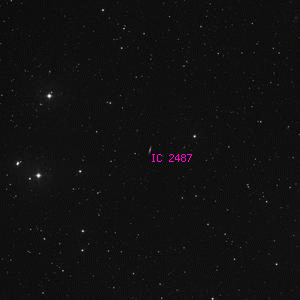 DSS image of IC 2487