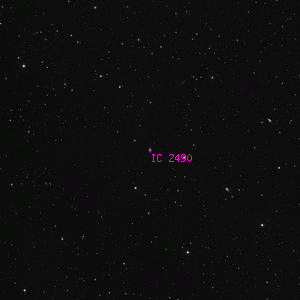 DSS image of IC 2490