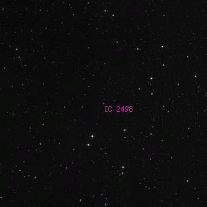 DSS image of IC 2498