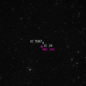 DSS image of IC 24