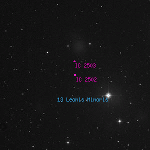 DSS image of IC 2502