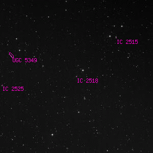 DSS image of IC 2518