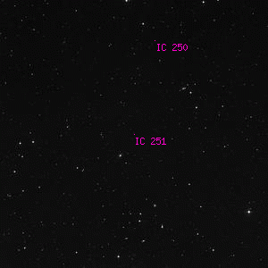 DSS image of IC 251