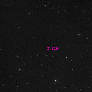 DSS image of IC 2520