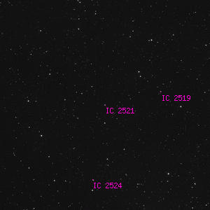 DSS image of IC 2521