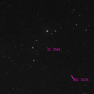 DSS image of IC 2544