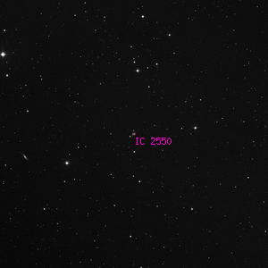 DSS image of IC 2550