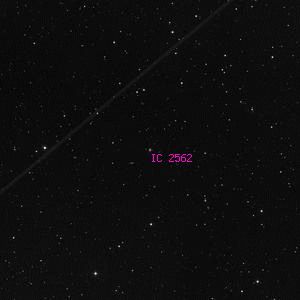 DSS image of IC 2562
