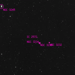 DSS image of IC 2572