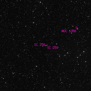 DSS image of IC 258