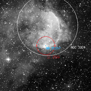DSS image of IC 2599